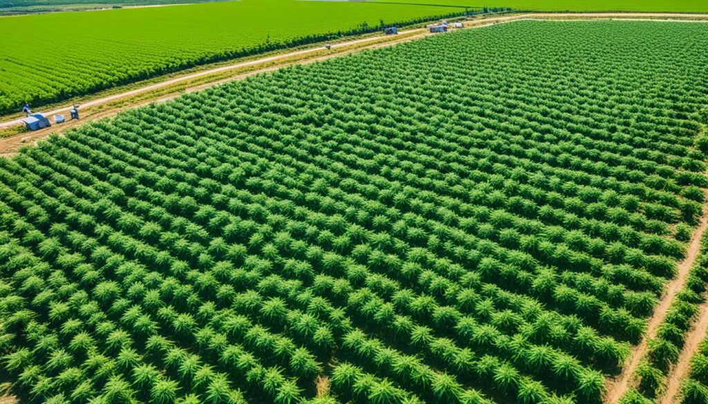 Cannabis farming in Bac Lieu