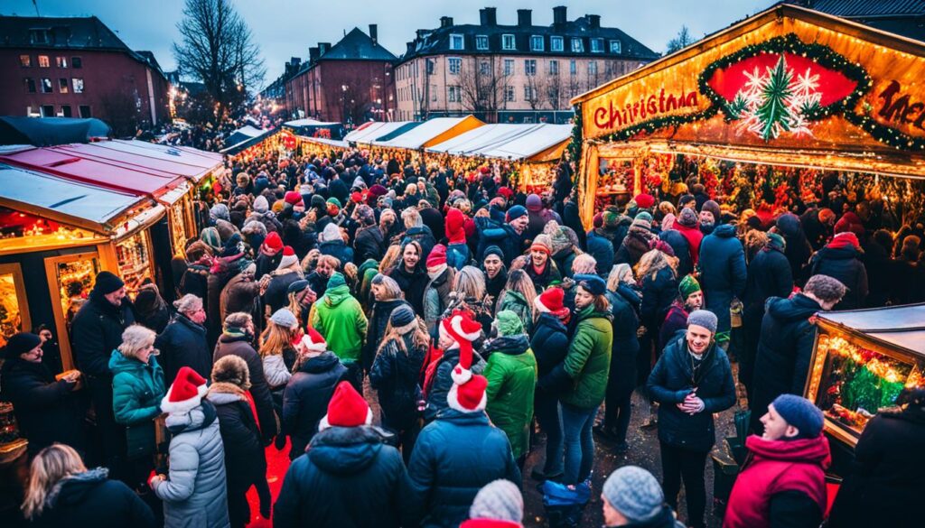 Christiania Christmas market