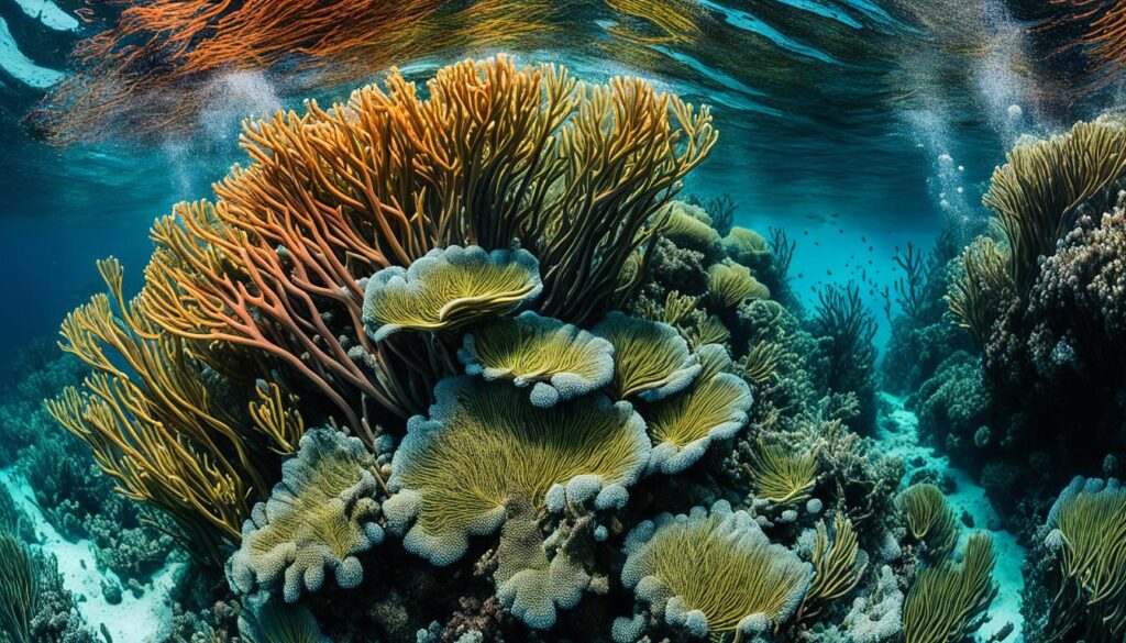 Invasive seaweed in Whitsunday Islands