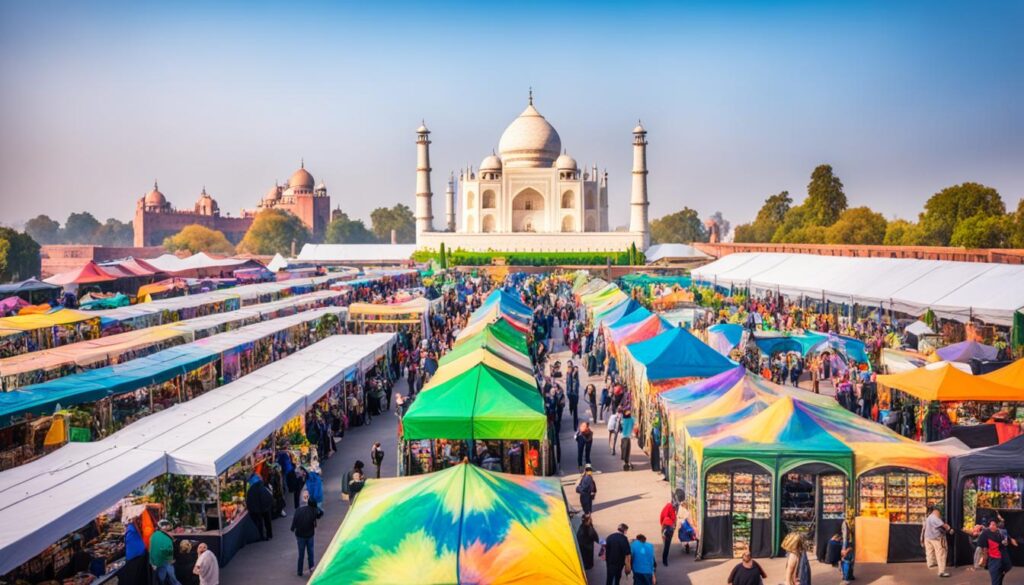 Weed tourism in Agra