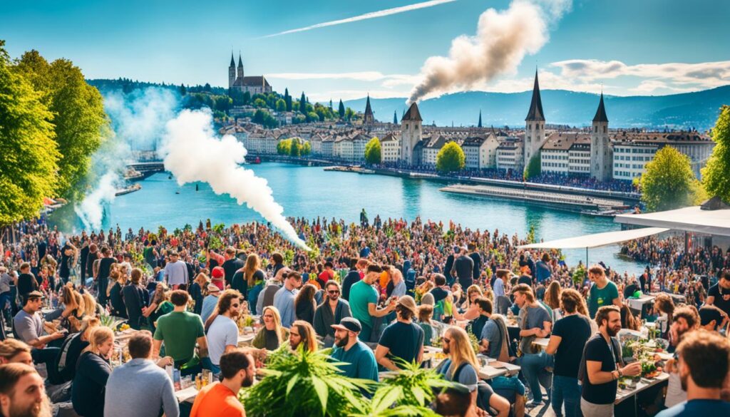 cannabis culture in Zurich