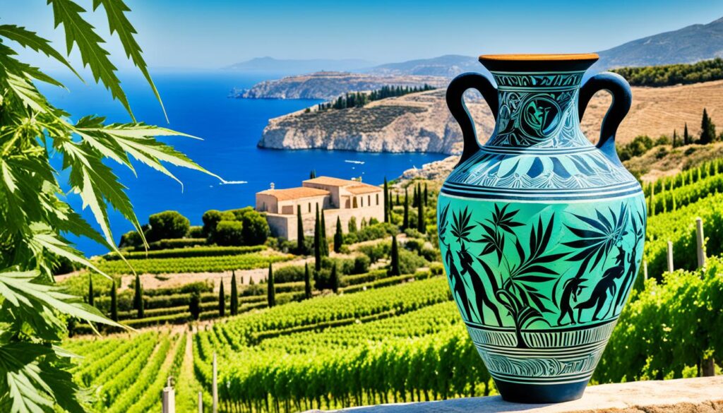 cannabis history greece