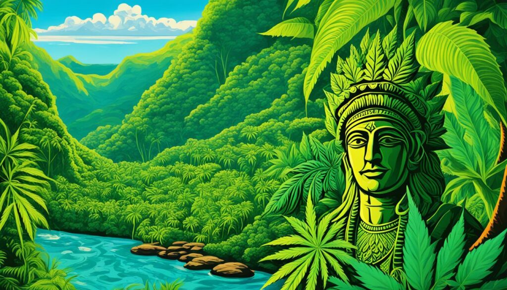 history of cannabis in Mauritius