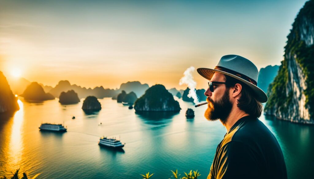 responsible cannabis tourism in Ha Long