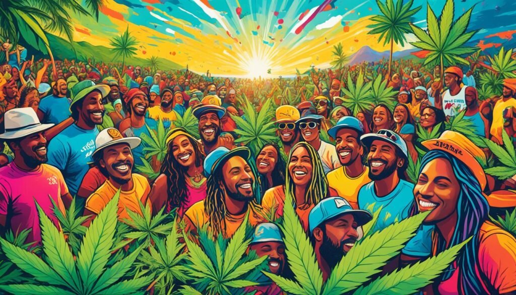 social justice and weed in Virgin Gorda