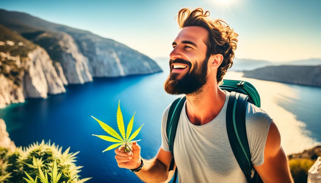 traveling to greece with weed