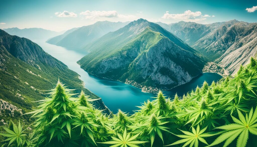 weed availability in Montenegro