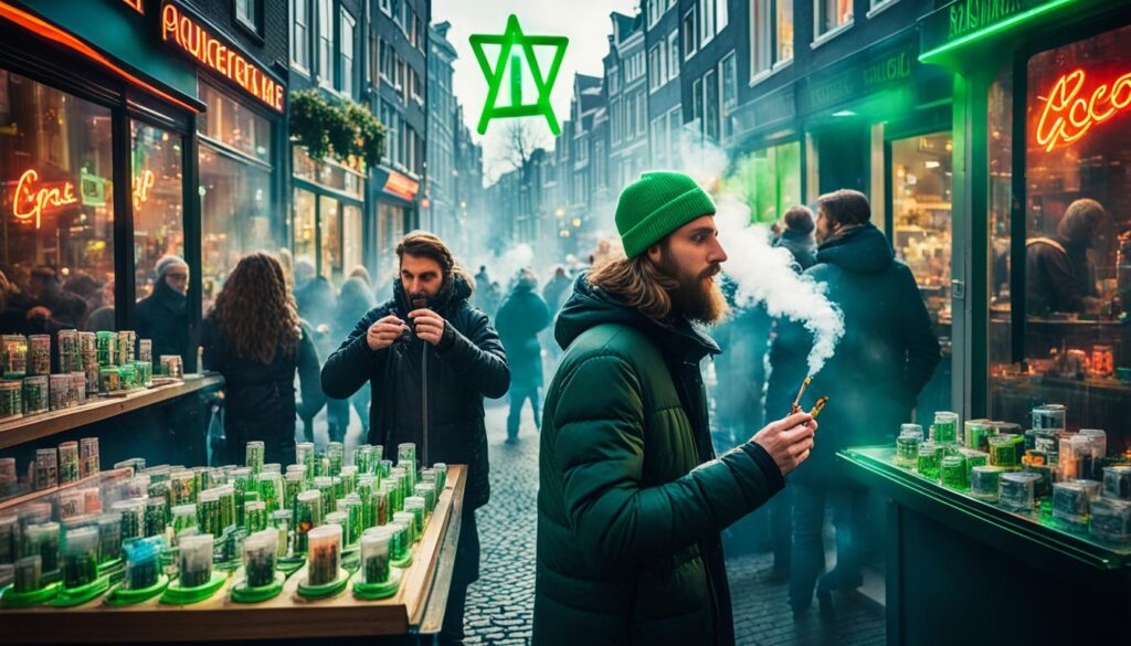 weed in Amsterdam, Netherlands