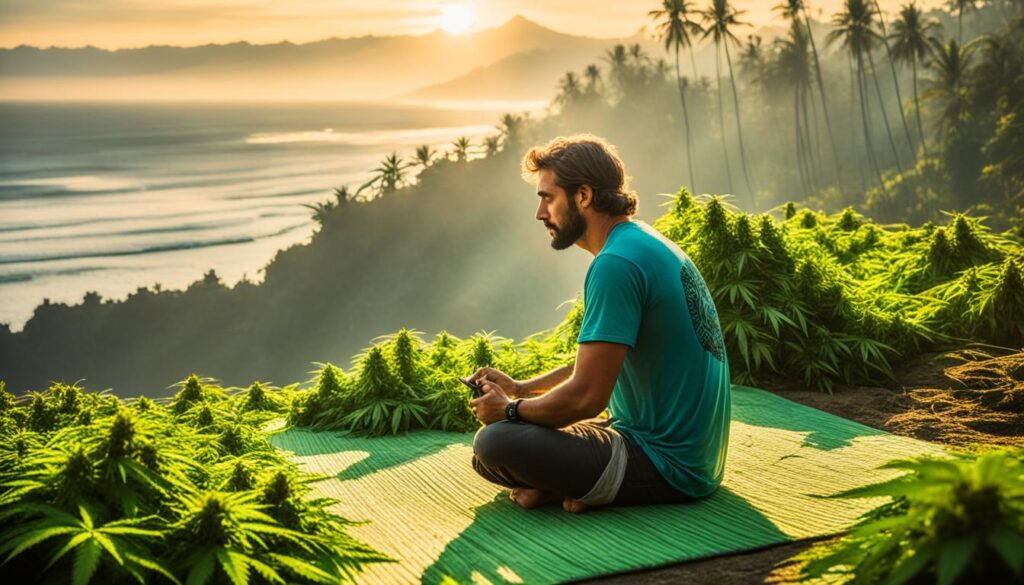 weed in Bali, Indonesia