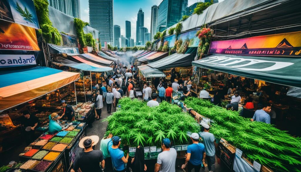 weed in Bangkok