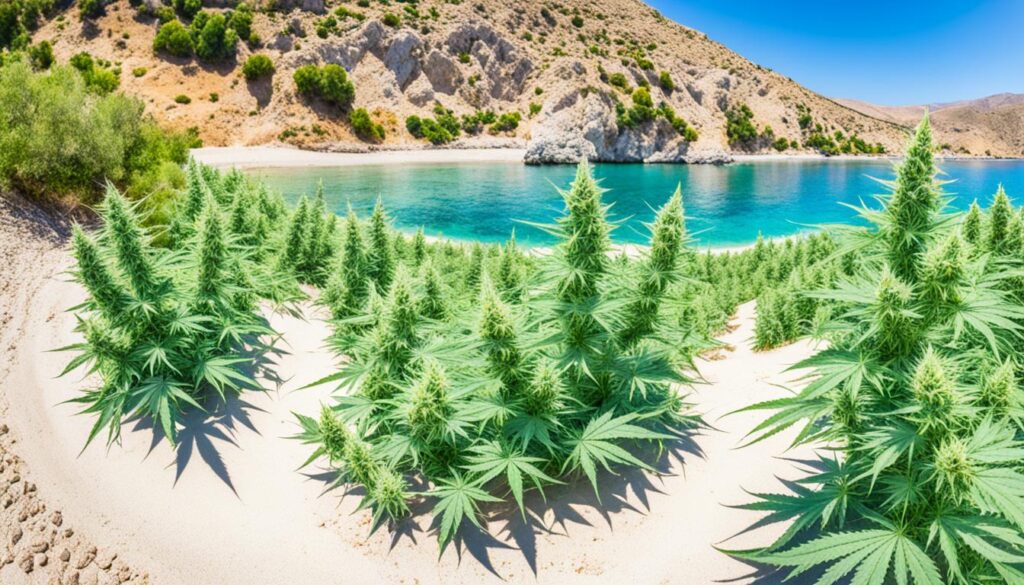 weed in Crete, Greece