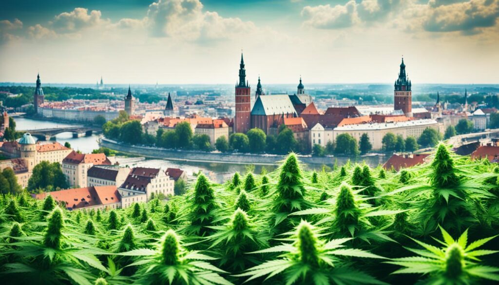 weed in Kraków