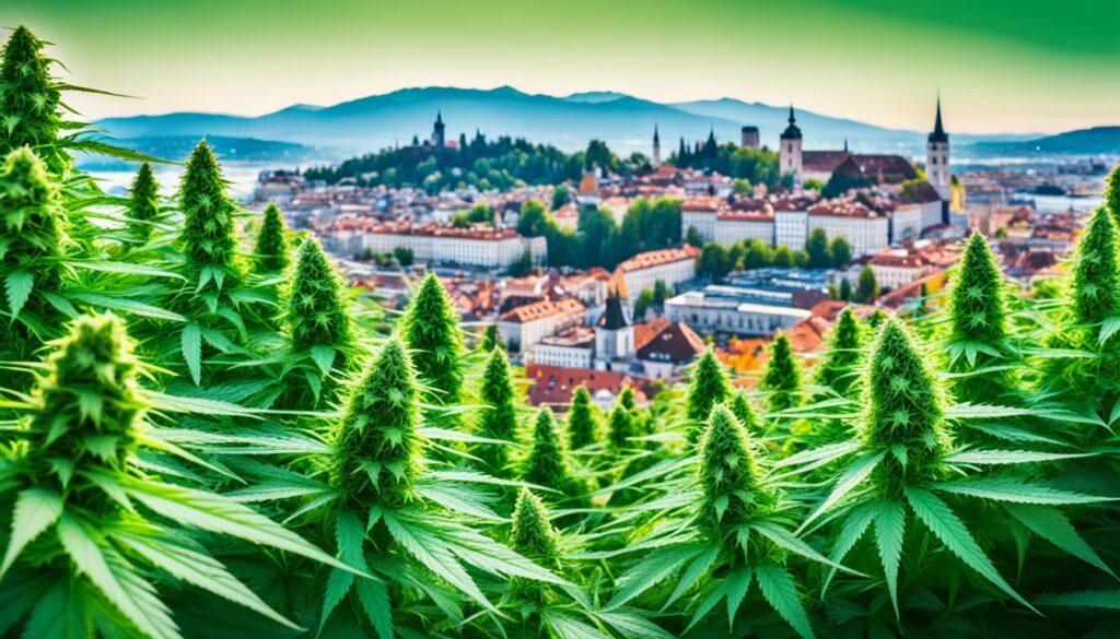 weed in Ljubljana