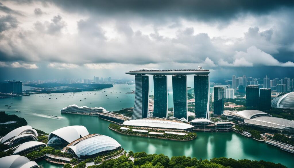 weed in Marina Bay Sands