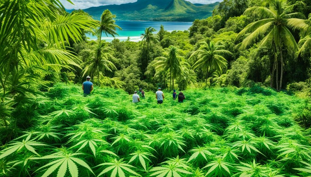 weed in Mauritius