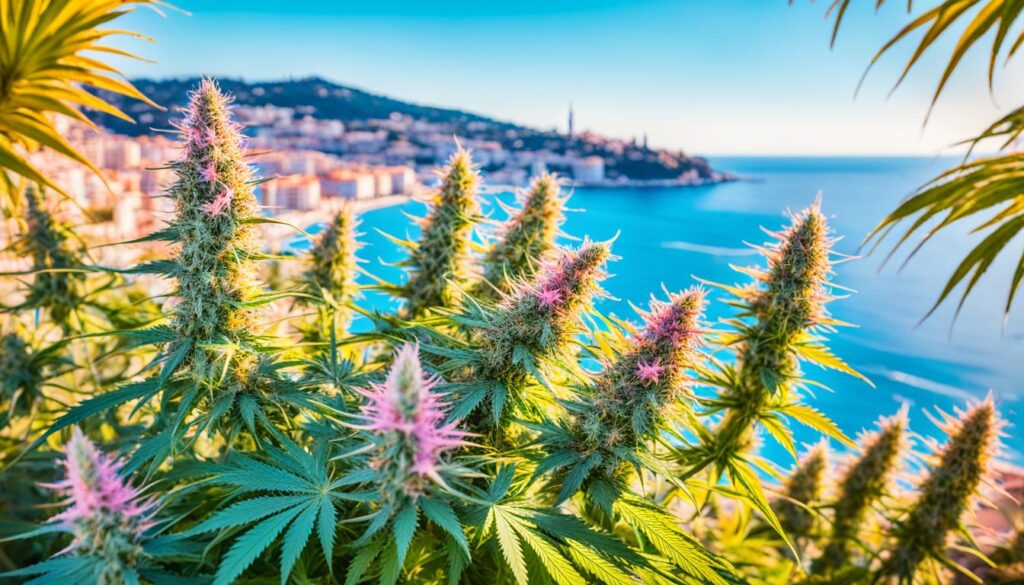 weed in Nice, France