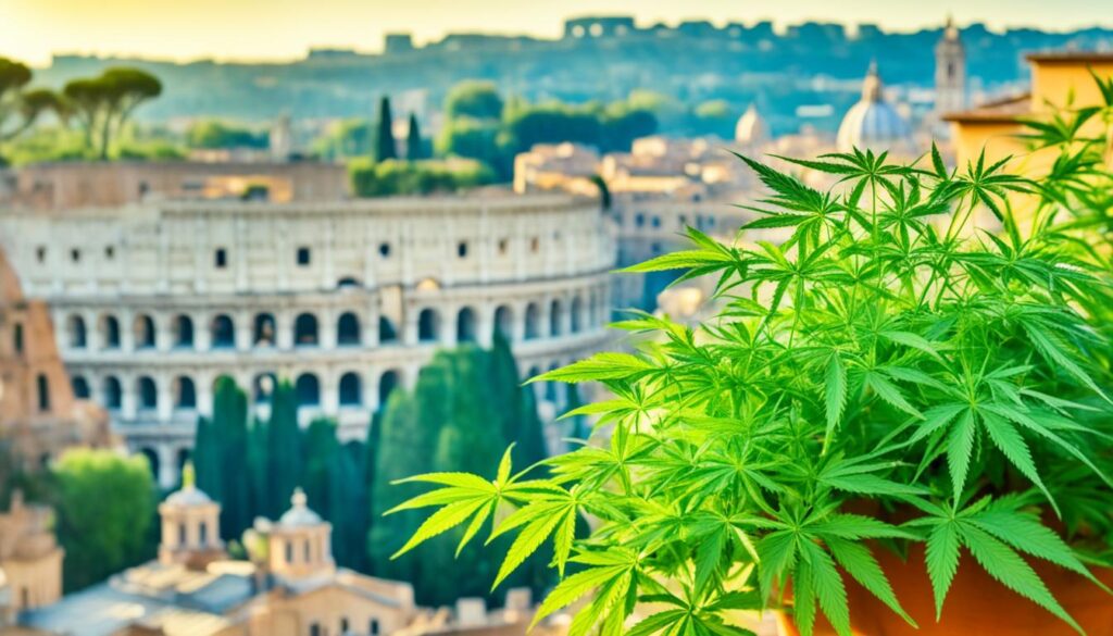 weed in Rome, Italy